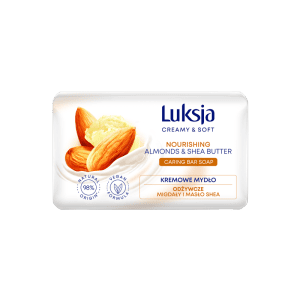 Luksja Creamy & Soft Kremowe Mydło Kostka Migdały i Masło