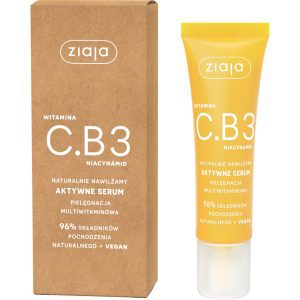 Ziaja Witamina C.B3 serum do twarzy, pielęgnacja multiwitaminowa 30 ml