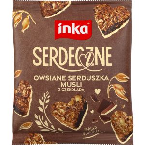 Inka Serdeczne serduszka owsiane, Musli z Czekoladą 50 g