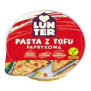 LUNTER pasta z tofu, Paprykowa 75 g