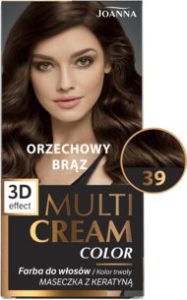 Joanna Multi Cream Color farba do włos&oacute;w, nr 39 Orzechowy