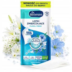 Dr. Beckmann Chusteczki do Prania Aktywnie Wybielające do Bieli 15 sztuk