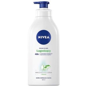 NIVEA Nawilżająca Moc Serum łagodzący balsam do ciała z pompką 625 ml