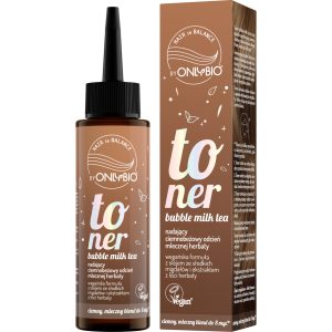 OnlyBio Hair In Balance toner do włos&oacute;w, Bubble Milk Tea 100 ml