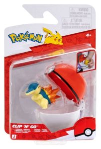 Pok&eacute;mon Clip &rsquo;N&rsquo; Go &ndash; figurka Cyndaquil z Pok&eacute; Ballem, Jazwares