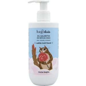 Hagi Kids Kocia Szajka żel-galaretka do mycia ciała, Wata Cukrowa 300 ml