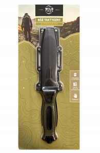 WildTrek &ndash; n&oacute;ż taktyczny ze stali nierdzewnej z pokrowcem, 27,5 cm