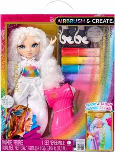 Rainbow High Air Brush & Create lalka z zielonymi oczami