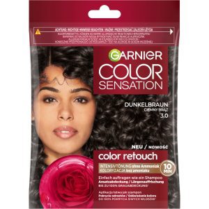 Garnier Color Sensation Color Retouch szampon koloryzujący do włos&oacute;w, nr 3.0 Dark Brown 1 szt.