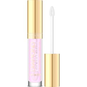 EVELINE COSMETICS Diamond High Shine błyszczyk-serum do ust z ultra wysokim połyskiem, Kwas Hialuronowy i Peptydy, nr 18; 4,5 ml