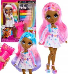 Rainbow High AirBrush & Create &ndash; lalka z szarymi oczami