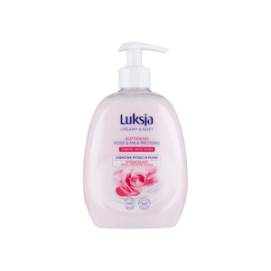 LUKSJA Creamy & Soft Kremowe mydło w płynie R&oacute;ża