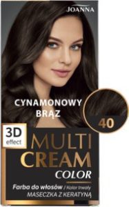 Joanna Multi Cream Color farba do włos&oacute;w, nr 40 Cynamonowy
