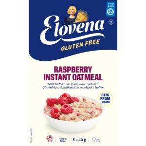 ELOVENA płatki owsiane z Malinami, bezglutenowe 200 g