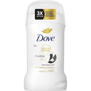 DOVE Advanced Care Invisible Dry antyperspirant w sztyfcie, dla kobiet, 72h 50 ml