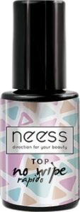 Neess top coat do lakier&oacute;w hybrydowych, no wipe, Rapido 4 ml