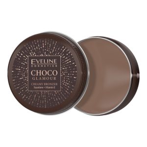 Eveline Cosmetics Choco Glamour bronzer do twarzy, w kremie, nr 02; 20 g