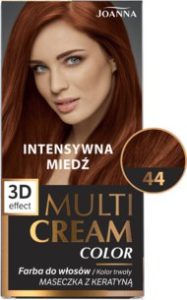 Joanna Multi Cream Color nr 44 Intensywna Miedź