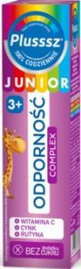 Plusssz Junior tabletki musujące Odporność 3+ 20 szt